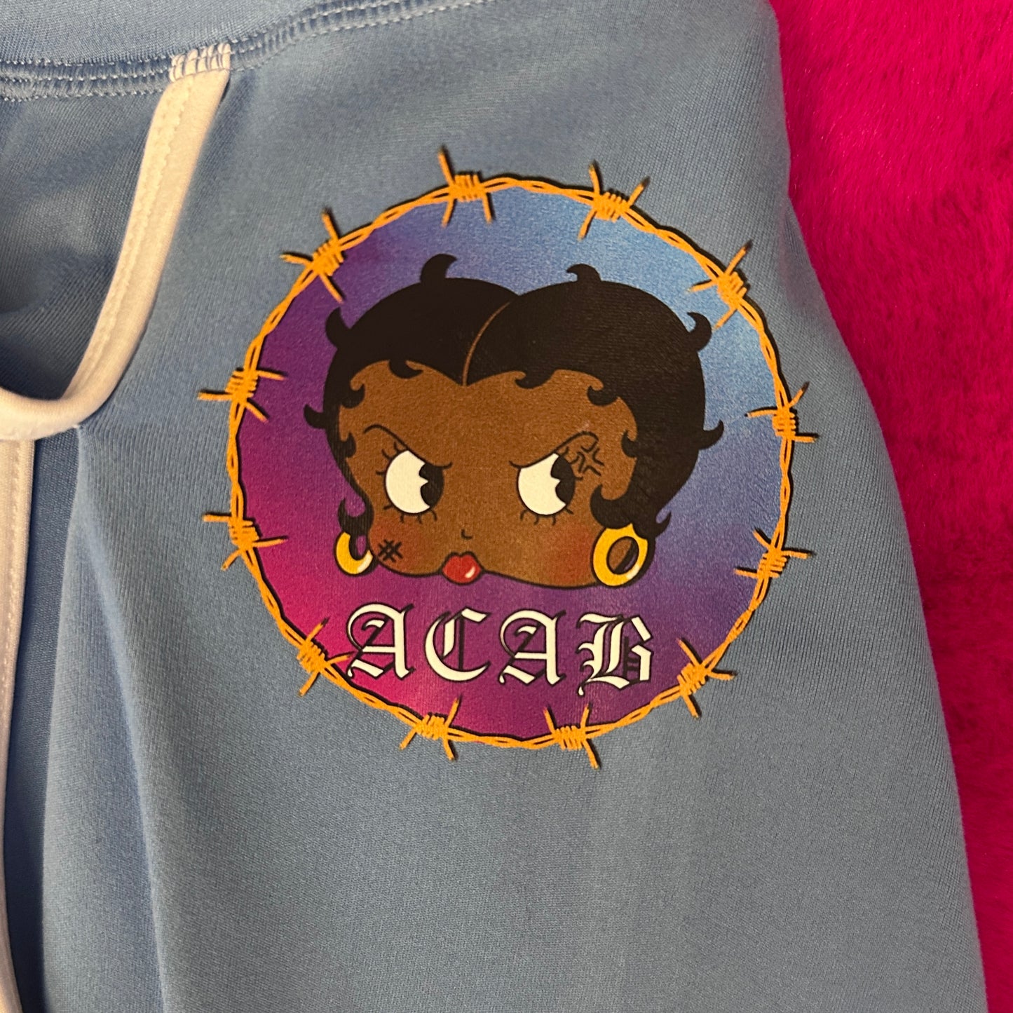 Blue ACAB Boop Skort