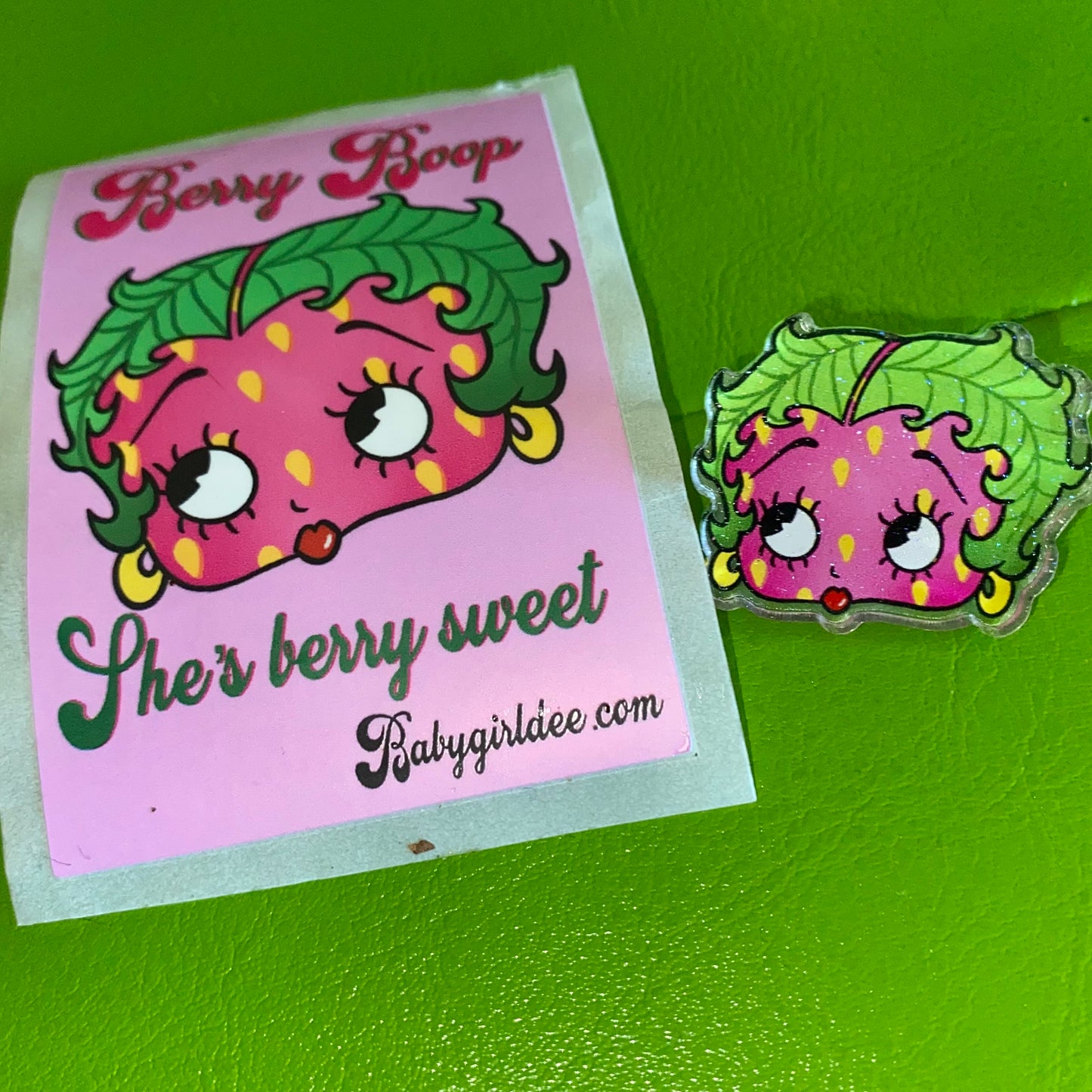 Berry Boop Pin