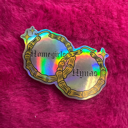 Homegirls Hoop Earring Sticker