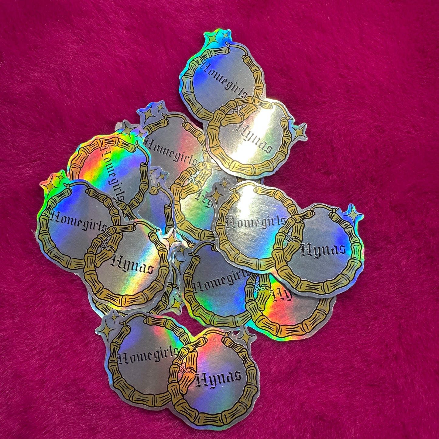 Homegirls Hoop Earring Sticker