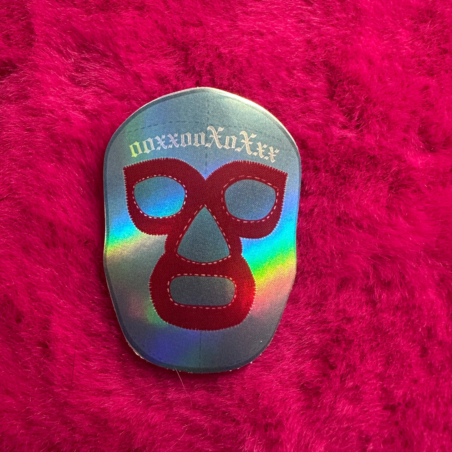 Holographic Nacho Libre Sticker