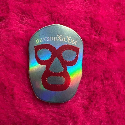 Holographic Nacho Libre Sticker