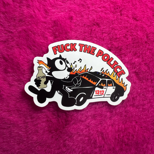 Burn it down Felix Sticker