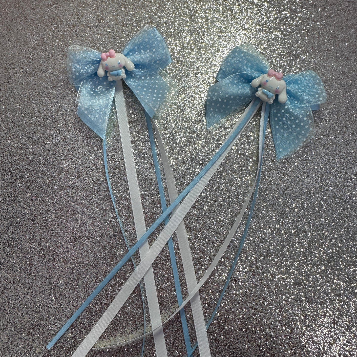 Blue Cinnamoroll Bows