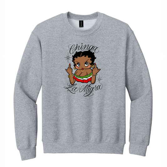 Chinga La Migra Crewneck