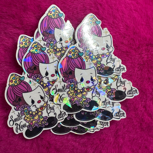 Smile Now Cry Later Precious moments sticker