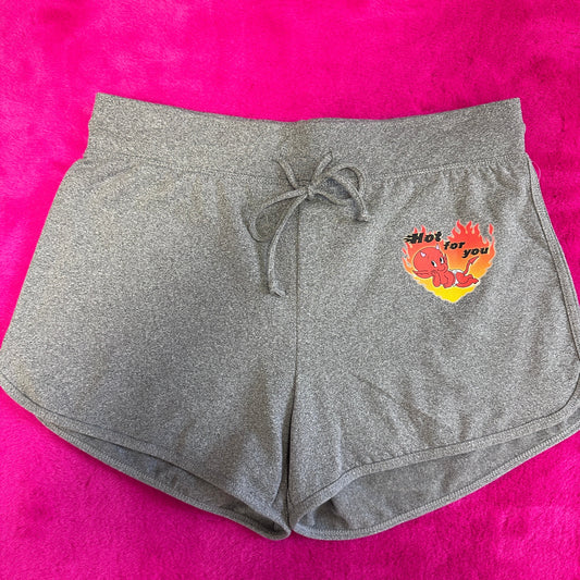 Gray Hot 4 you Shorts