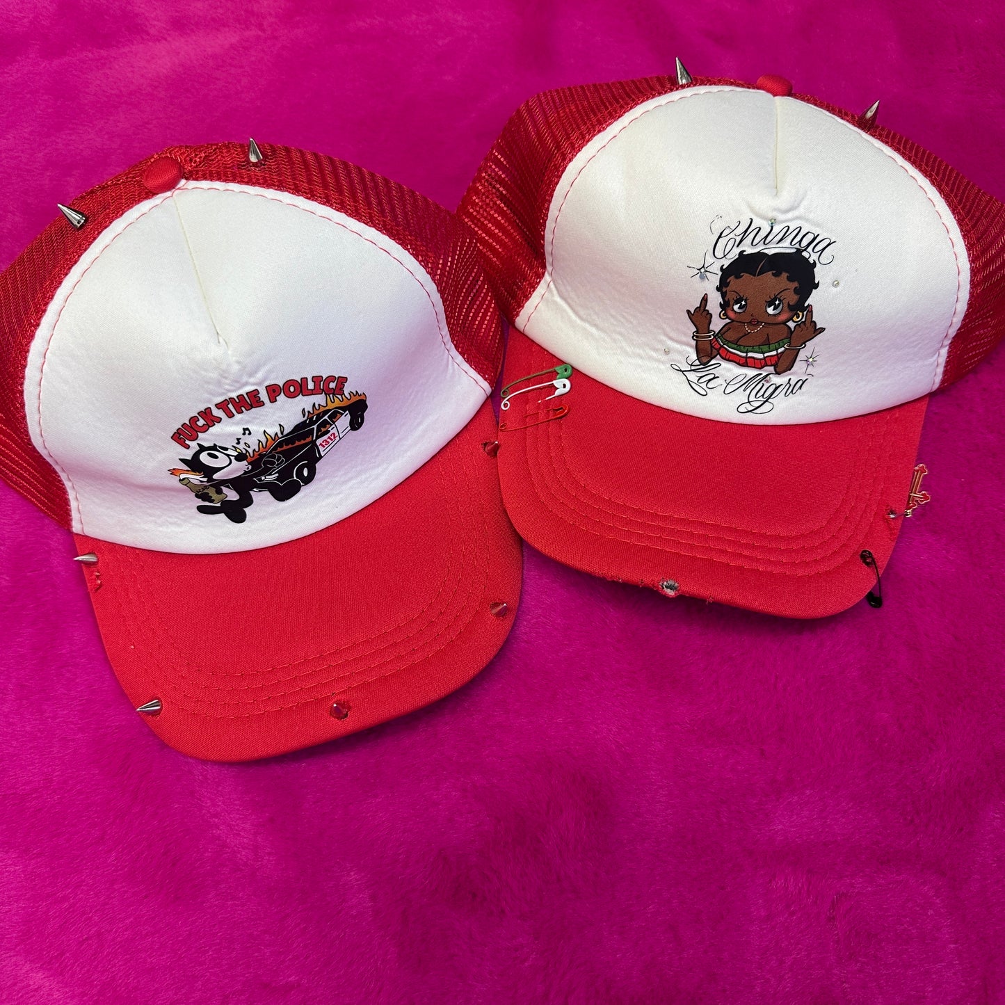 Red Trucker Hat