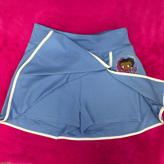 Blue ACAB Boop Skort