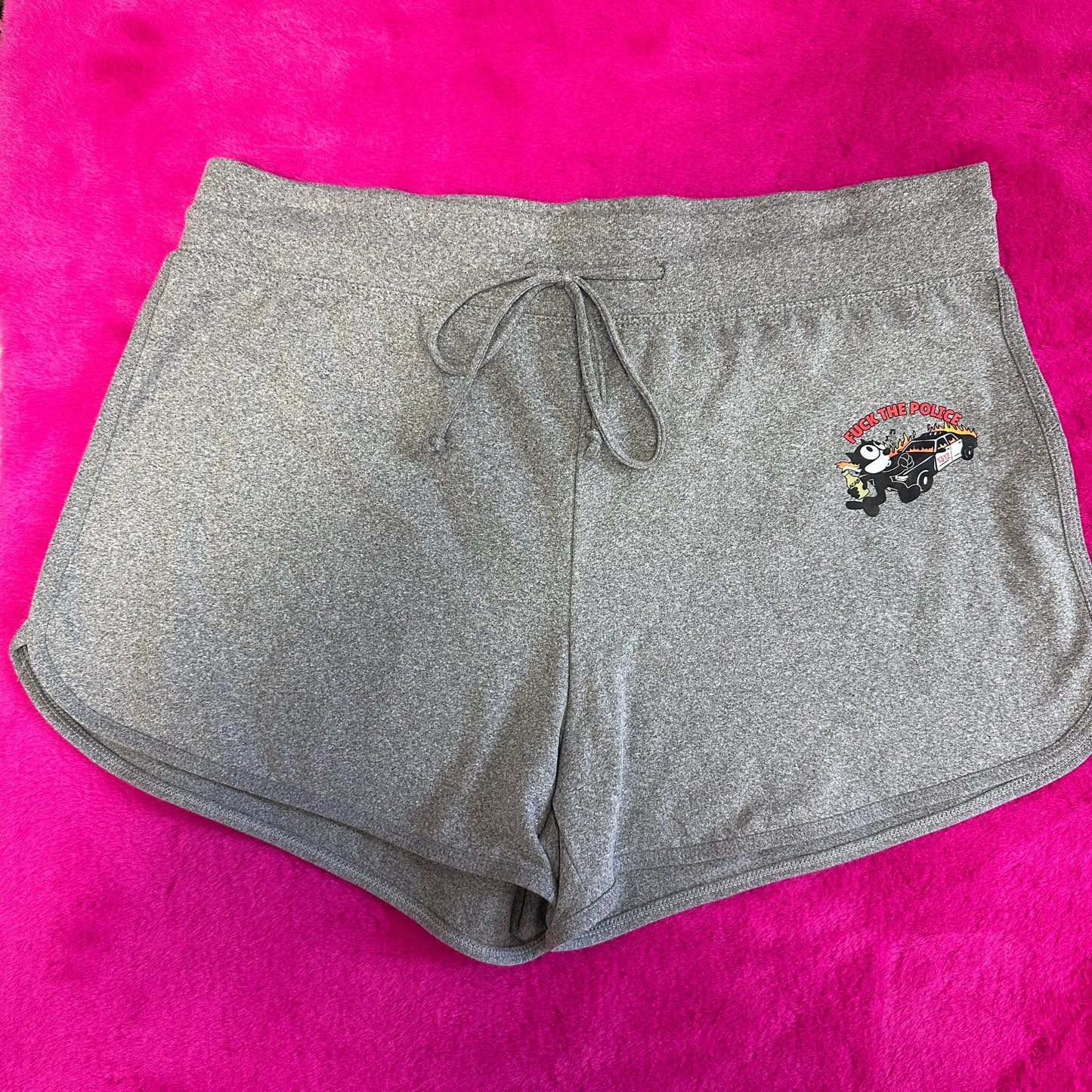 Gray Burn it Down Felix Shorts