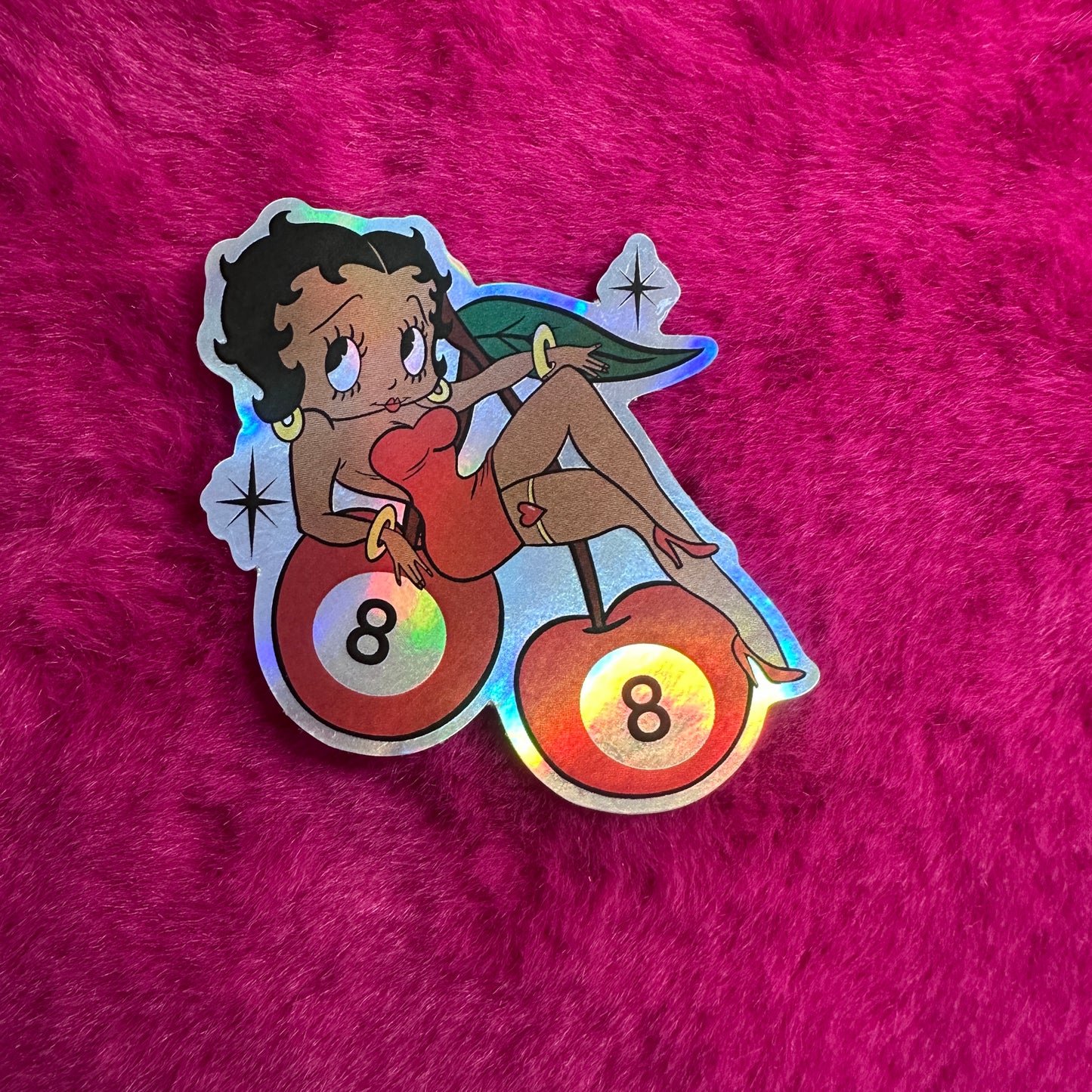 Eightball Betty Boop sticker