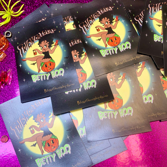 Spooky Boop Sticker & Magnet Set