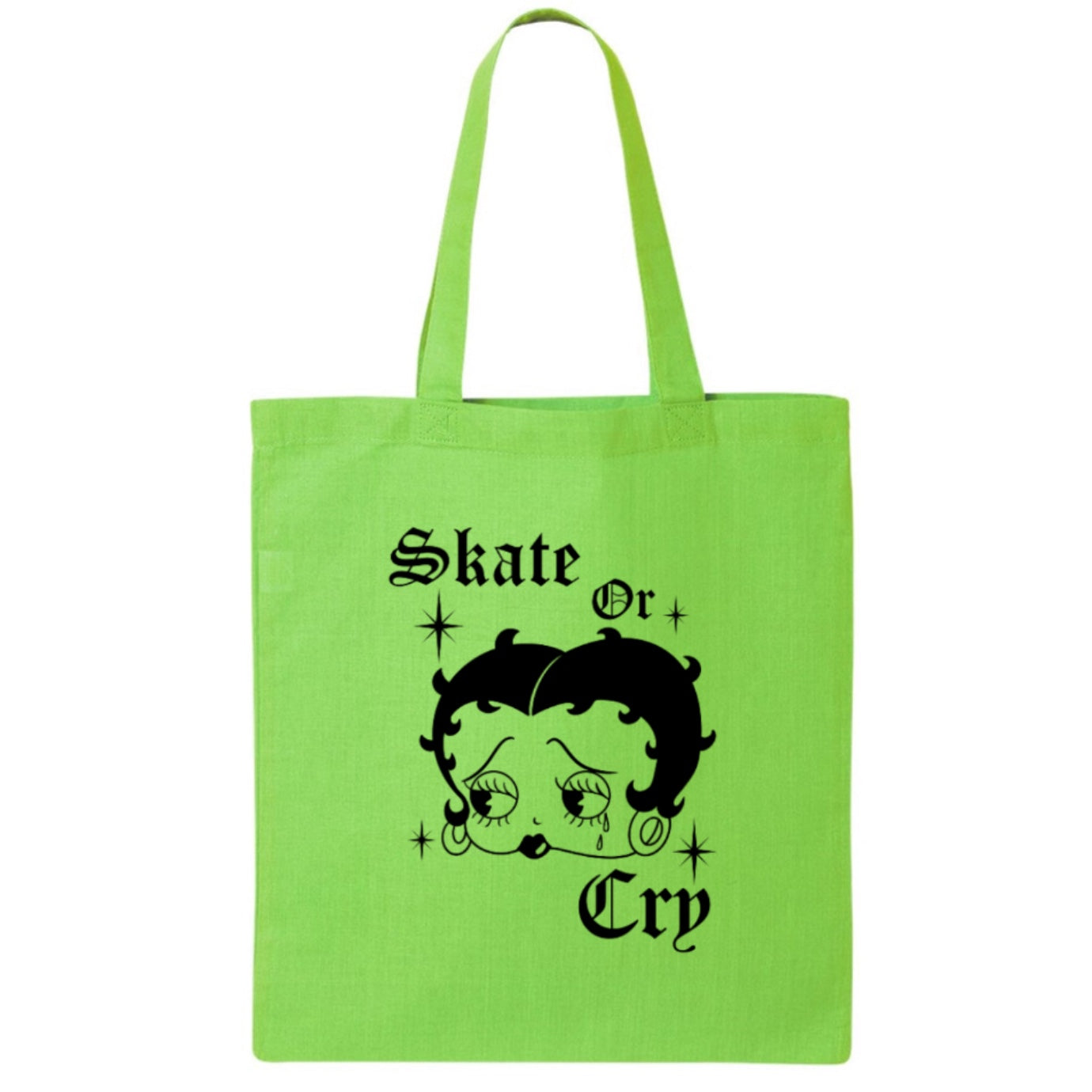 Sk8 or Cry Tote in Multiple Colors